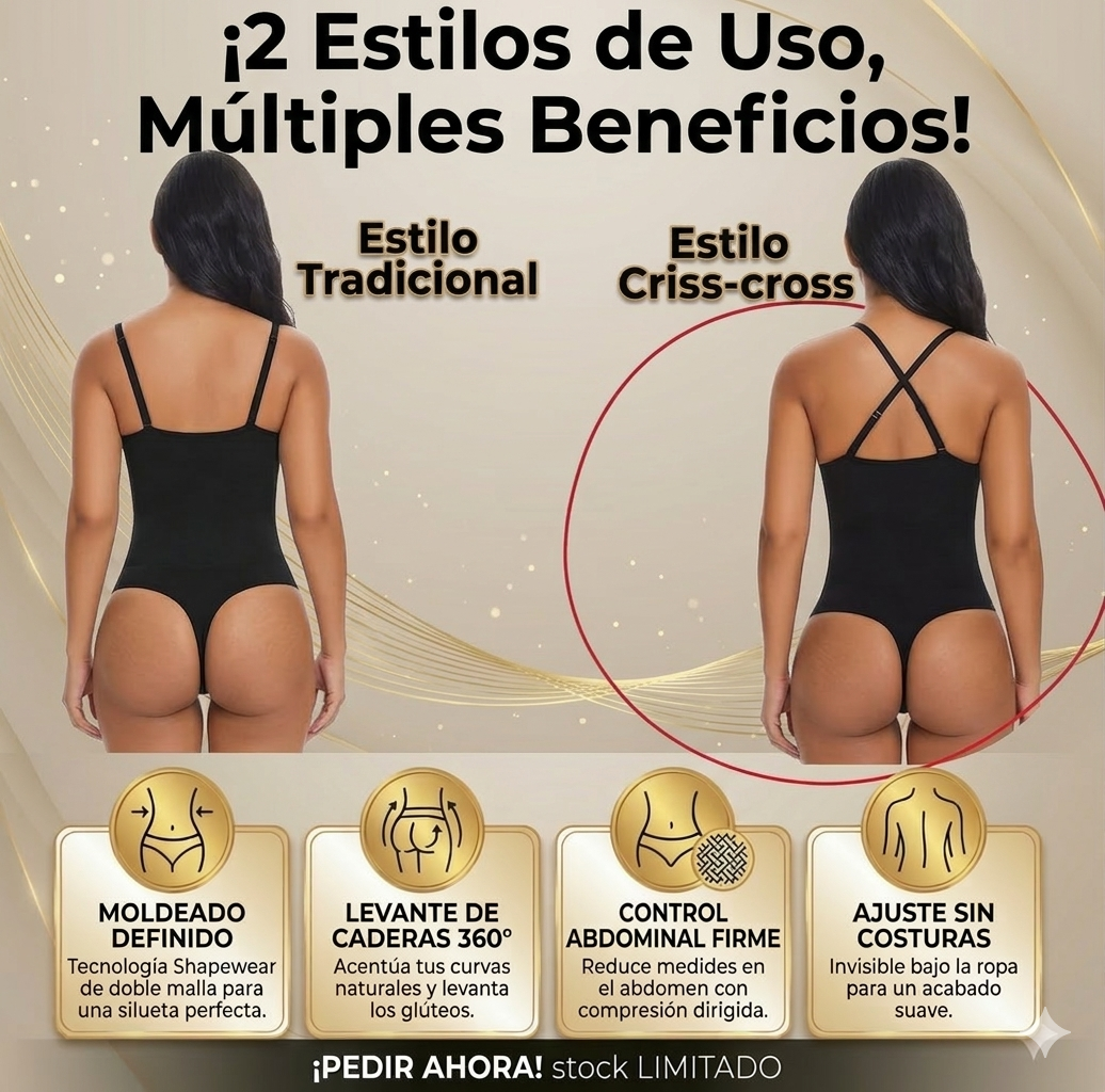 Body Sculptiva™ Estiliza tu silueta y luce escote perfecto.