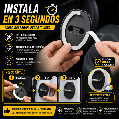 LockShield Pro™ Protege la cerradura de tu auto contra golpes, óxido y desgaste