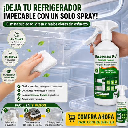 DESENGRASA PRO™ Potencia profesional en cada spray