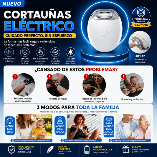 AutoClip™ CortaUñas Familiar Premium