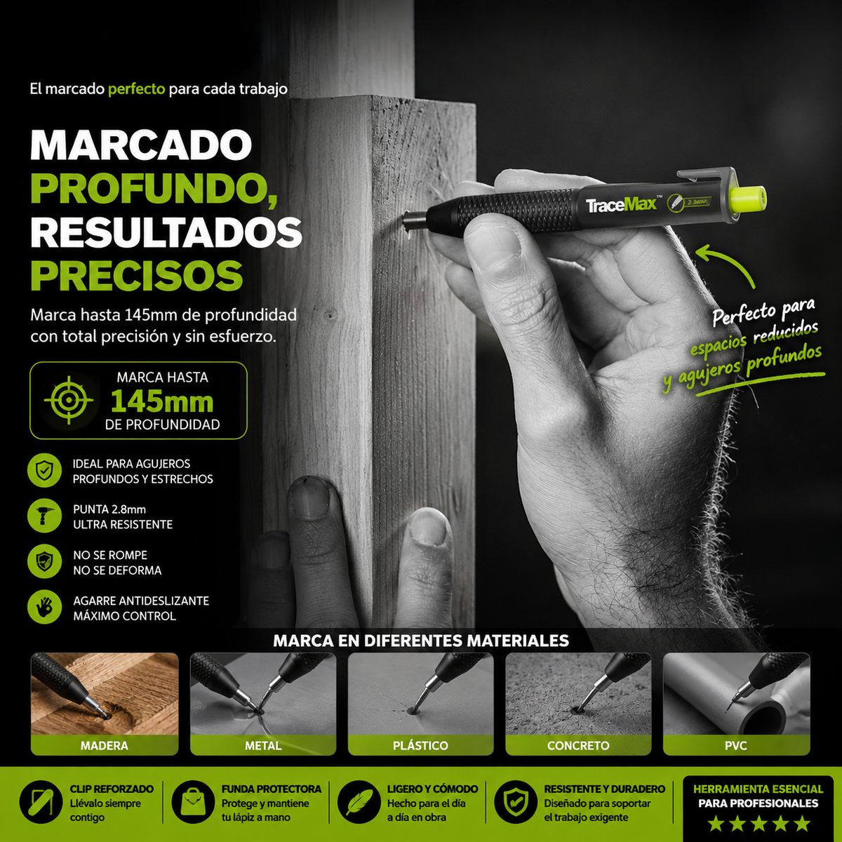 Tracer™ El lápiz perfecto para cada trabajo