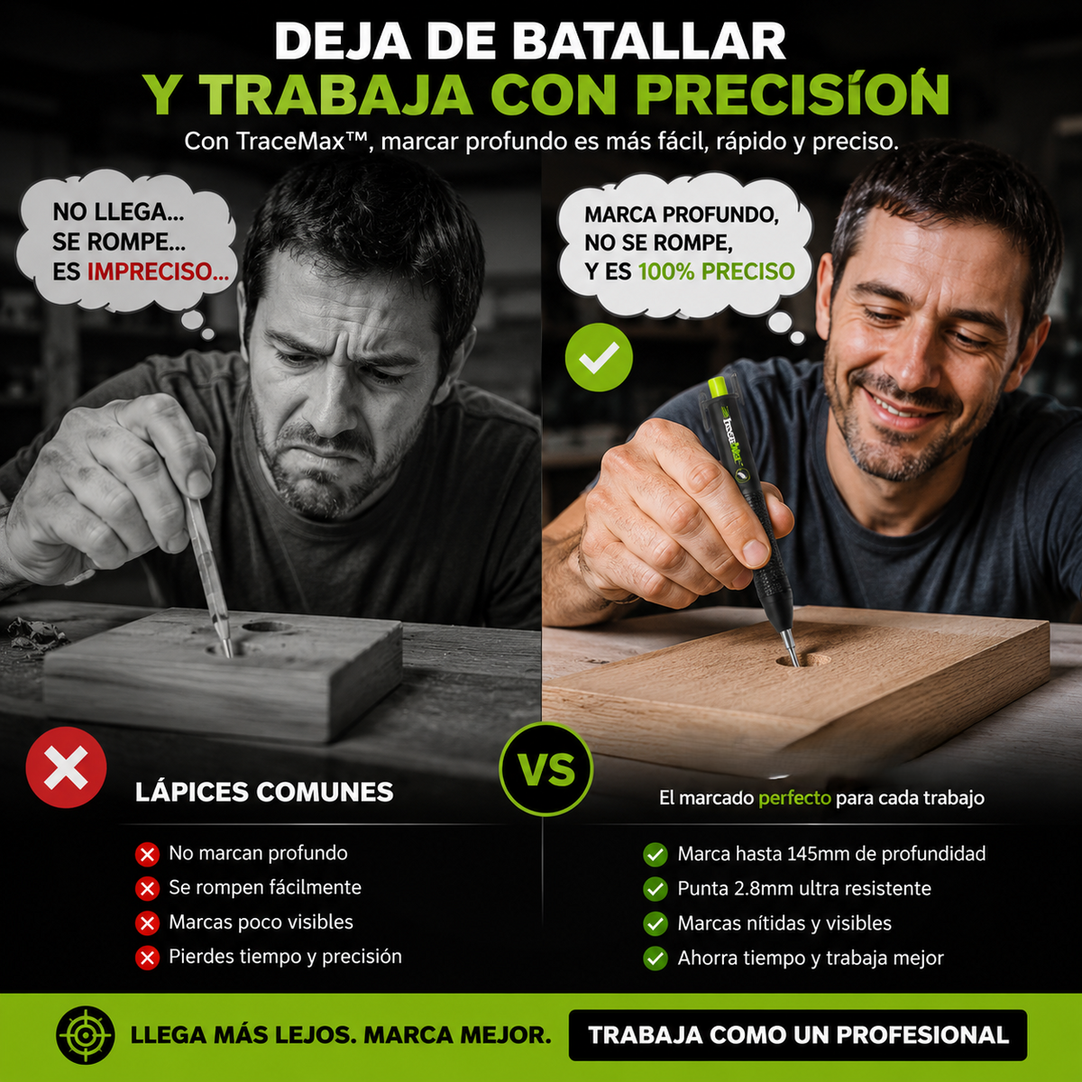 Tracer™ El lápiz perfecto para cada trabajo