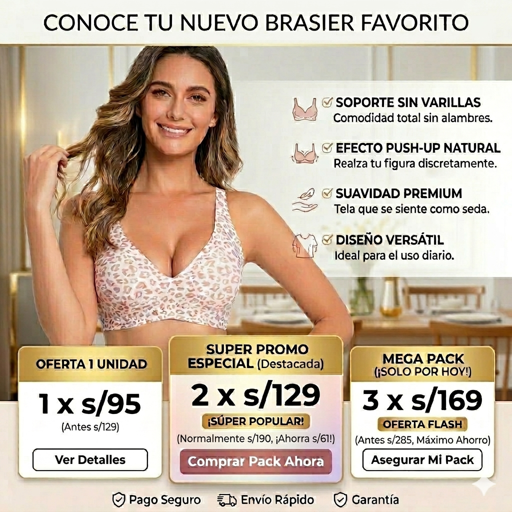 Escote Perfect™ Ajuste que lo cambia todo