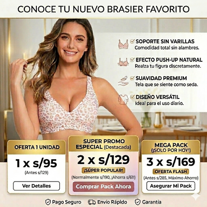 Escote Perfect™ Ajuste que lo cambia todo