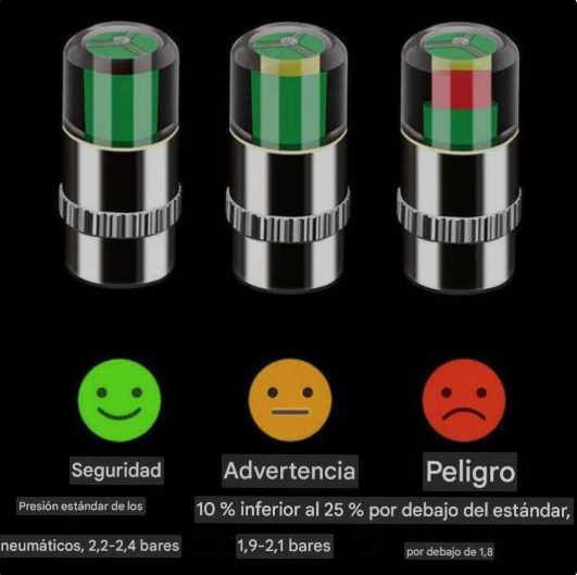 SafeWheel Presión Alert